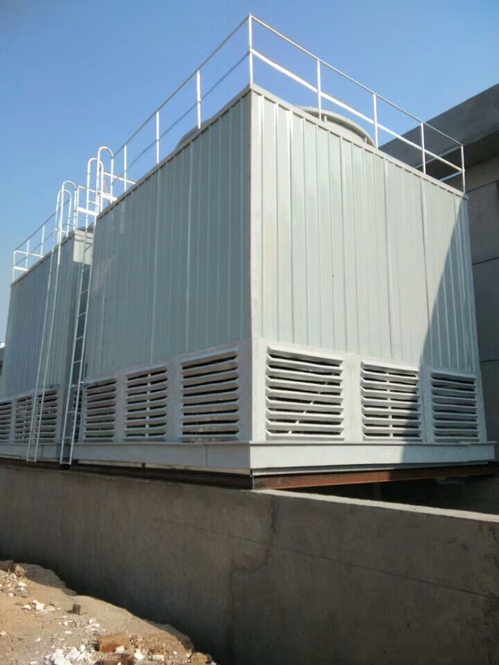 雞西低噪聲玻璃鋼冷卻塔工程施工廠家-加工安裝定做